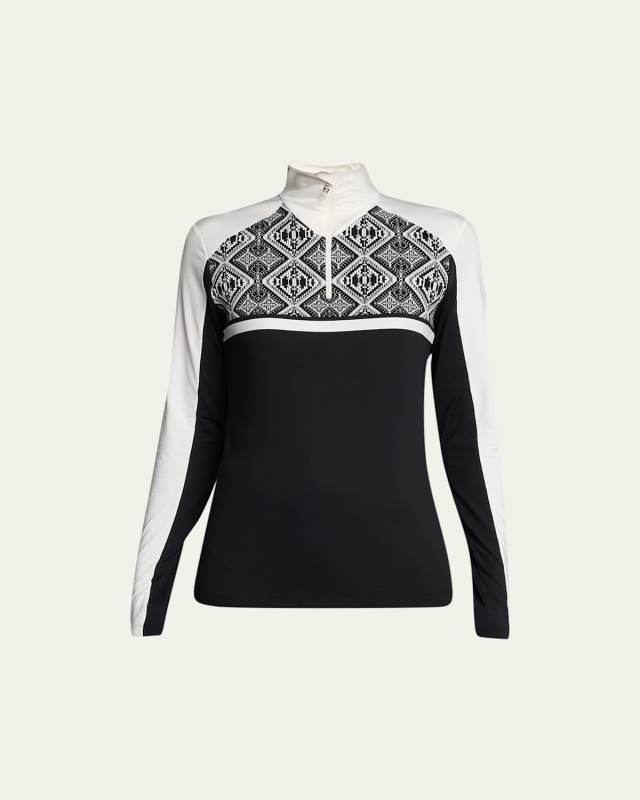 Elvira Quarter-Zip Ski Baselayer Top